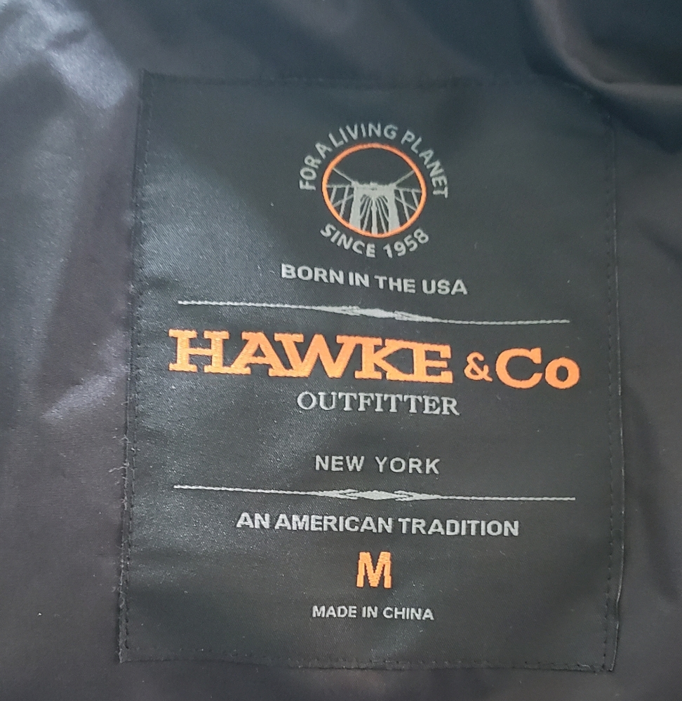 Hawke & Co Outfitter. Quilted Puffer Vest. Medium. Pockets. Zip Closure. - Picture 2 of 8